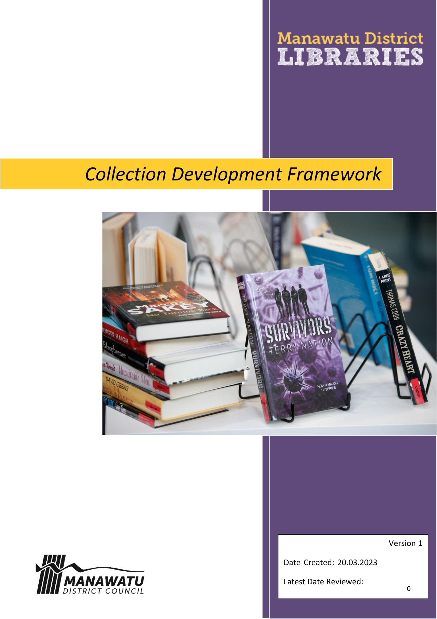 Collection Development Framework